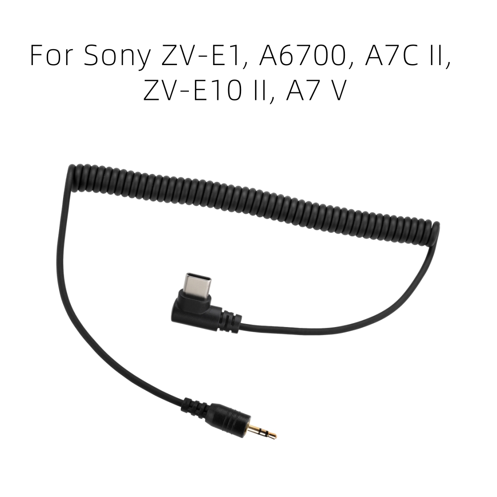 Sony Camera Zv-E10 - AODELAN S10 Uzaktan Deklanşör Kablosu Bağlantı