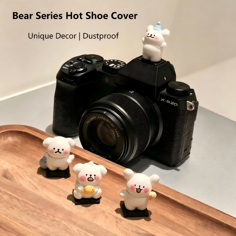 Sony Camera Zv-E10 - Şirin Ayı Tasarımlı Kamera Hot Shoe