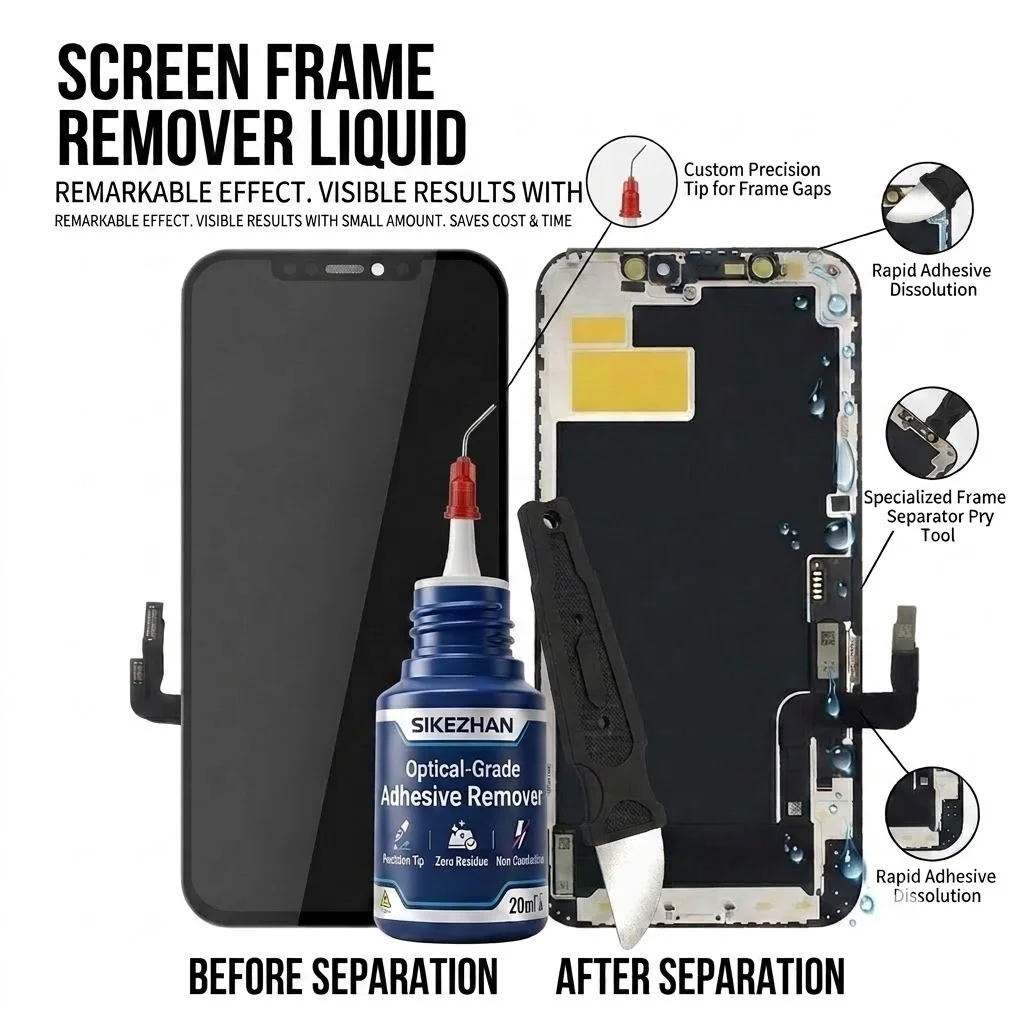 Phone Opening Tool - SIKEZHAN 20ml Optik Sınıf Yapıştırıcı Sökücü