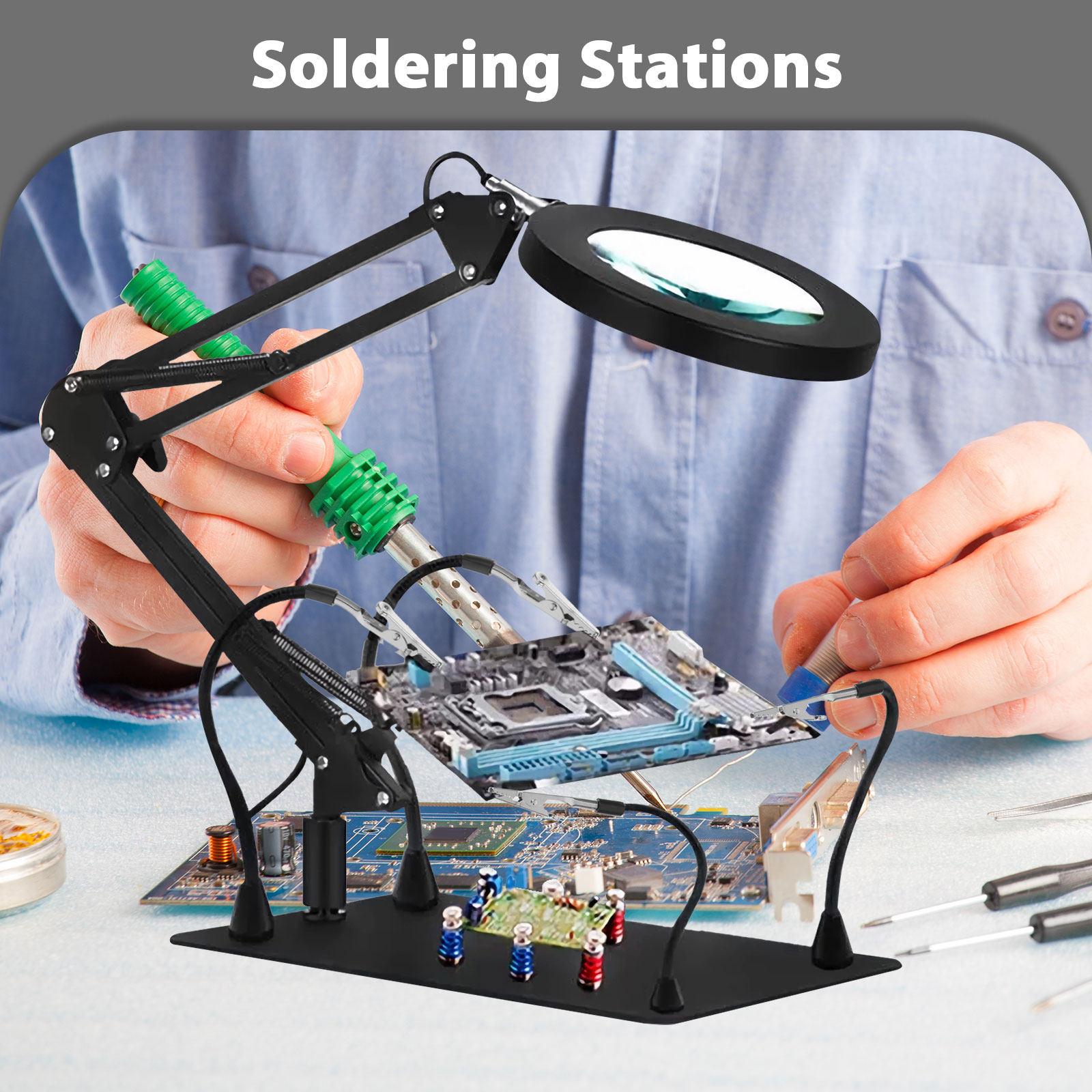 Esnek Kollara Sahip 3 Adet Leh - Electronics Repair Tools incelemesi ve fiyatı