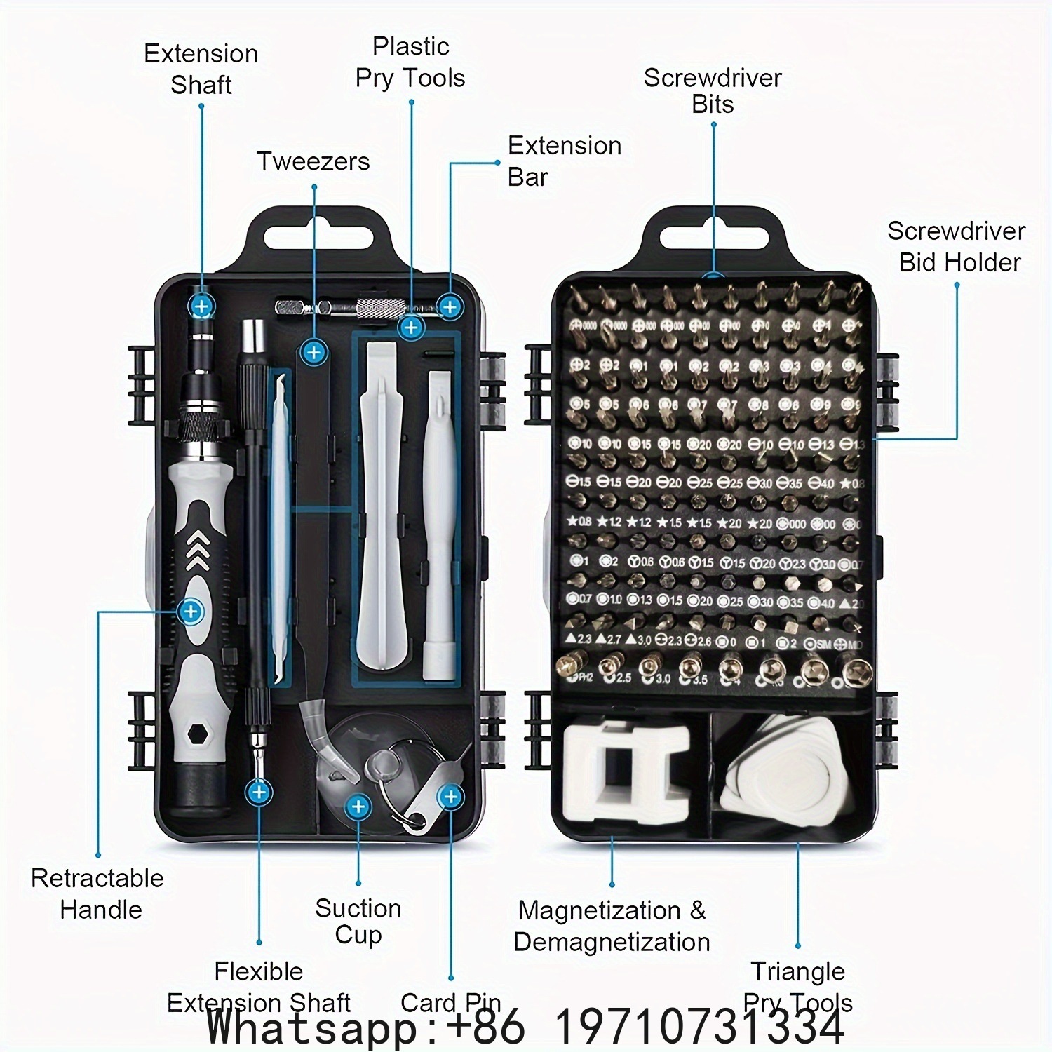 Manyetik Hassas Tornavida Seti - Electronics Repair Tools incelemesi ve fiyatı
